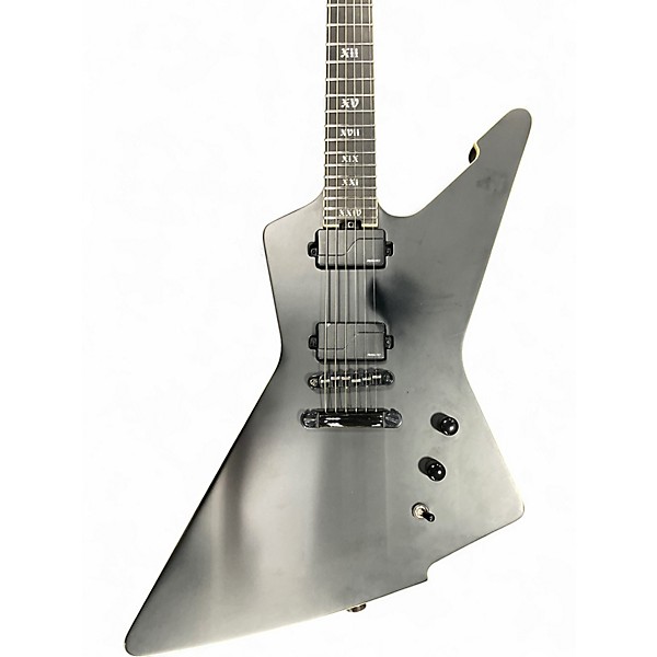 Used Schecter Guitar Research E-1 SLS Elite "Evil Twin" BLACK Solid Body Electric Guitar