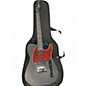 Used Harley Benton Black and Red Solid Body Electric Guitar thumbnail