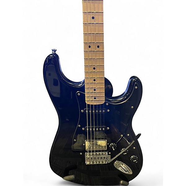 Used 2025 Squier Affinity Stratocaster Black Solid Body Electric Guitar