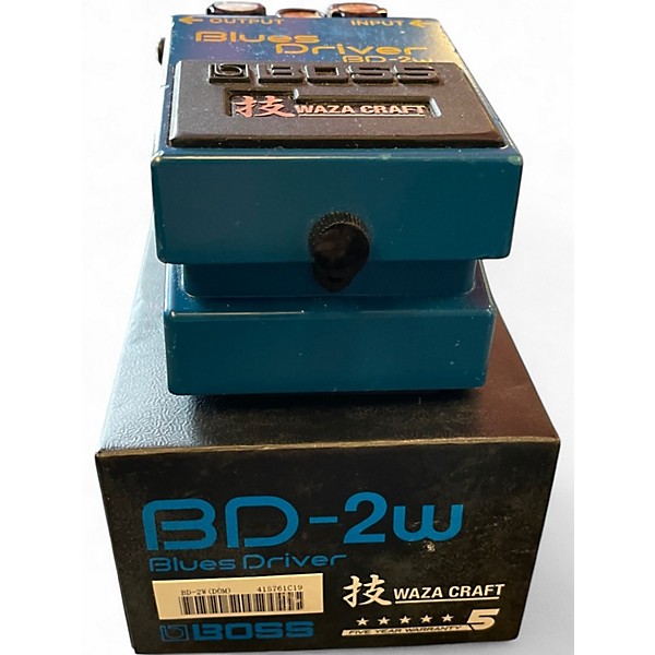 Used BOSS BD2W Blues Driver Waza Craft Effect Pedal