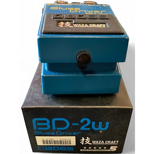 Used BOSS BD2W Blues Driver Waza Craft Effect Pedal