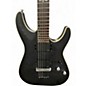 Used Schecter Guitar Research C1 Platinum TRANS BLACK Solid Body Electric Guitar