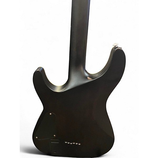 Used Schecter Guitar Research C1 Platinum TRANS BLACK Solid Body Electric Guitar