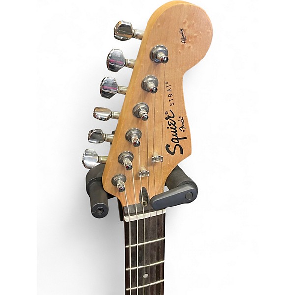 Used Squier Affinity Stratocaster BLACK Solid Body Electric Guitar