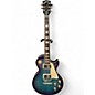 Used 2022 Gibson Les Paul Standard 1960S Neck Blue Burst Solid Body Electric Guitar thumbnail