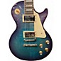 Used 2022 Gibson Les Paul Standard 1960S Neck Blue Burst Solid Body Electric Guitar