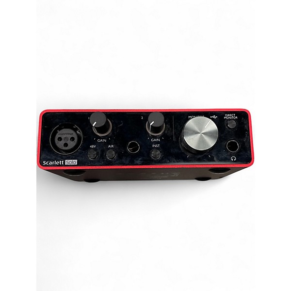 Used Focusrite Scarlett Solo Gen 3 Audio Interface