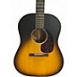 Used Martin DSS-17 2 Tone Sunburst Acoustic Guitar