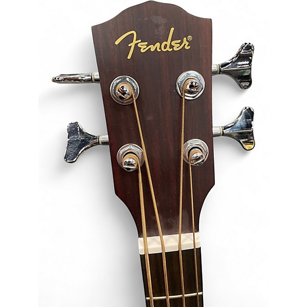 Used Fender CB100CE Natural Acoustic Bass Guitar
