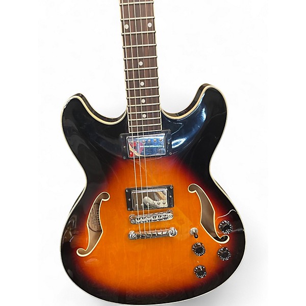 Used Ibanez AM50 Tobacco Burst Hollow Body Electric Guitar