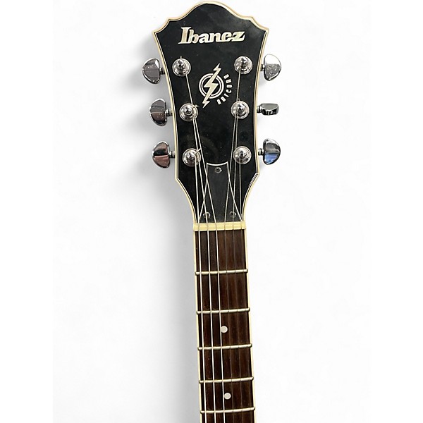 Used Ibanez AM50 Tobacco Burst Hollow Body Electric Guitar