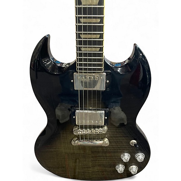 Used Epiphone SG Modern Trans Black Solid Body Electric Guitar