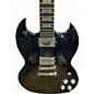 Used Epiphone SG Modern Trans Black Solid Body Electric Guitar