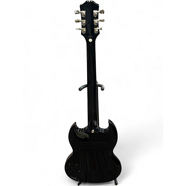 Used Epiphone SG Modern Trans Black Solid Body Electric Guitar