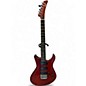 Vintage 1980s Yamaha sc400 Trans Red Solid Body Electric Guitar thumbnail