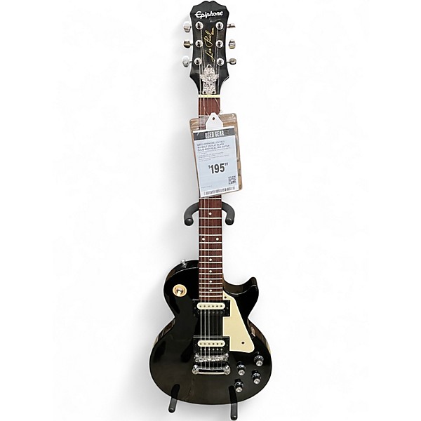 Used Epiphone Les Paul 100 Bolt On Flat Black Solid Body Electric Guitar