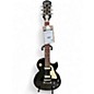 Used Epiphone Les Paul 100 Bolt On Flat Black Solid Body Electric Guitar thumbnail