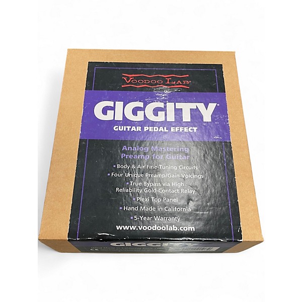 Used Voodoo Lab VG Giggity Overdrive Effect Pedal