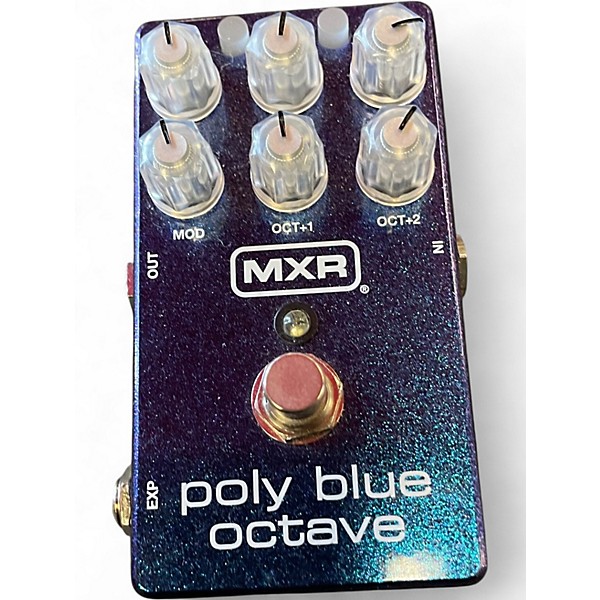 Used MXR poly blue octave Effect Pedal