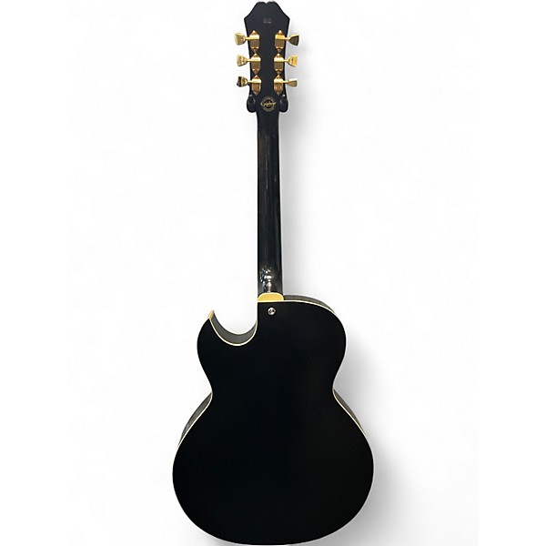 Used Epiphone ES175 Reissue Satin Black Hollow Body Electric Guitar