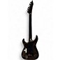 Used ESP LTD MH1000 Deluxe Trans Charcoal Solid Body Electric Guitar