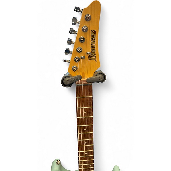Used Ibanez AZES40 Mint Green Solid Body Electric Guitar