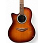 Used Ovation LCC047 Sunburst Acoustic Electric Guitar