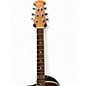 Used Ovation LCC047 Sunburst Acoustic Electric Guitar