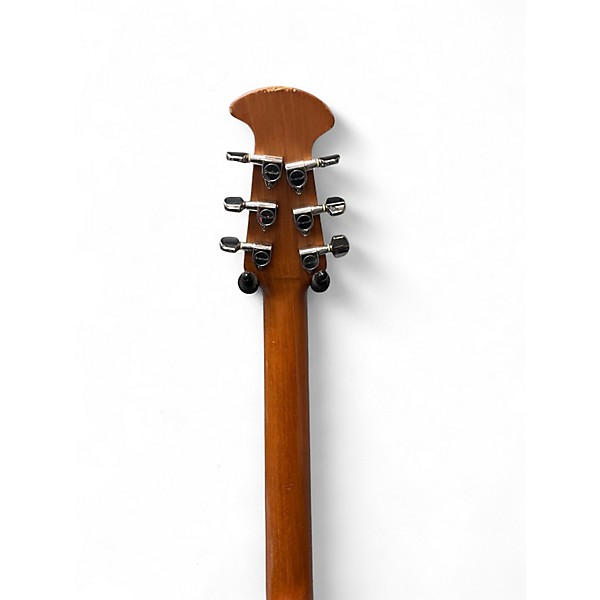 Used Ovation LCC047 Sunburst Acoustic Electric Guitar