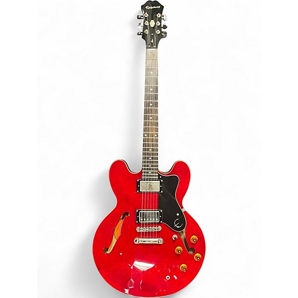 Used Epiphone DOT CH cherry Hollow Body Electric Guitar