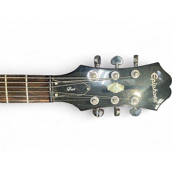 Used Epiphone DOT CH cherry Hollow Body Electric Guitar