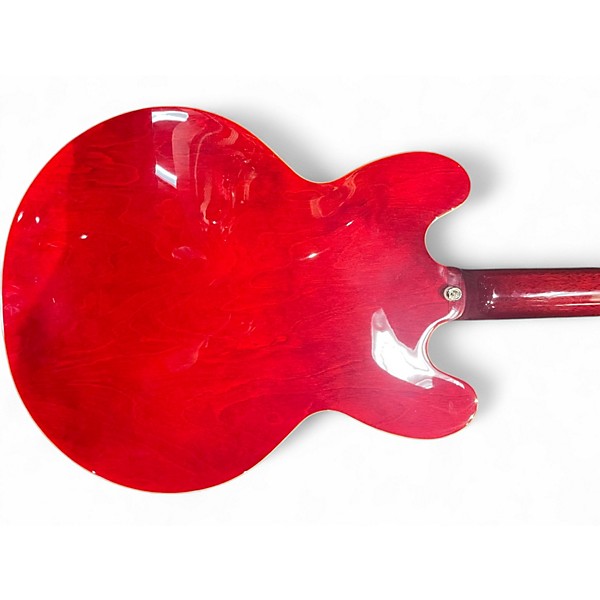 Used Epiphone DOT CH cherry Hollow Body Electric Guitar