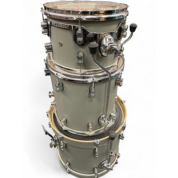 Used PDP by DW 3 Piece Concept Series Pewter Drum Kit