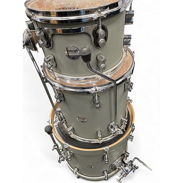 Used PDP by DW 3 Piece Concept Series Pewter Drum Kit