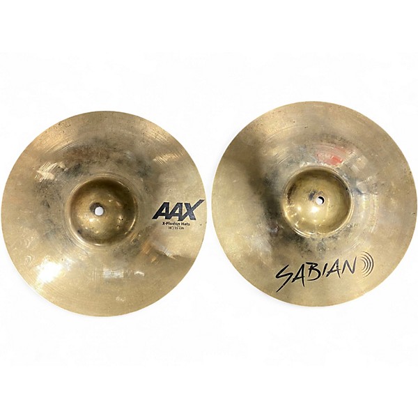 Used SABIAN 14in AAX Xplosion Hi Hat Pair Cymbal