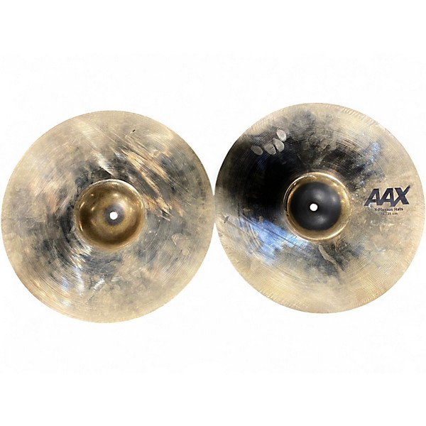 Used SABIAN 14in AAX Xplosion Hi Hat Pair Cymbal