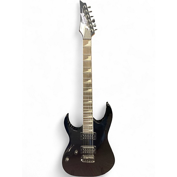 Used Ibanez GRG120BDXL Black Solid Body Electric Guitar