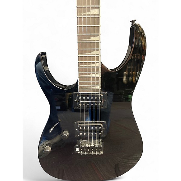 Used Ibanez GRG120BDXL Black Solid Body Electric Guitar