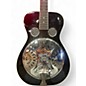 Used Recording King RR-36 Black and Silver Resonator Guitar