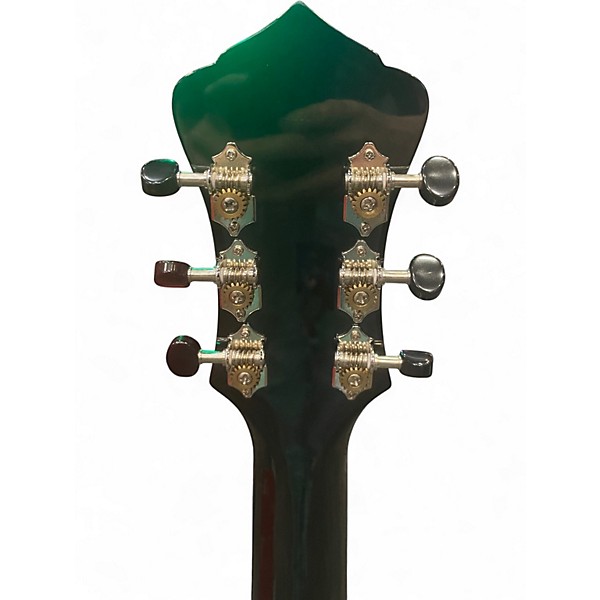 Used Recording King RR-36 Black and Silver Resonator Guitar