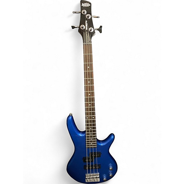 Used Ibanez GSRM20 Mikro Short Scale Blue Electric Bass Guitar