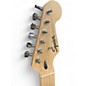 Used Squier Sonic Stratocaster Black and White Solid Body Electric Guitar