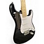 Used Squier Sonic Stratocaster Black and White Solid Body Electric Guitar