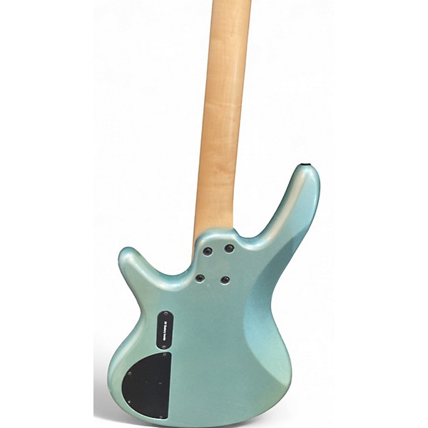 Used Ibanez SRMD200 Metallic Aqua Marine Electric Bass Guitar