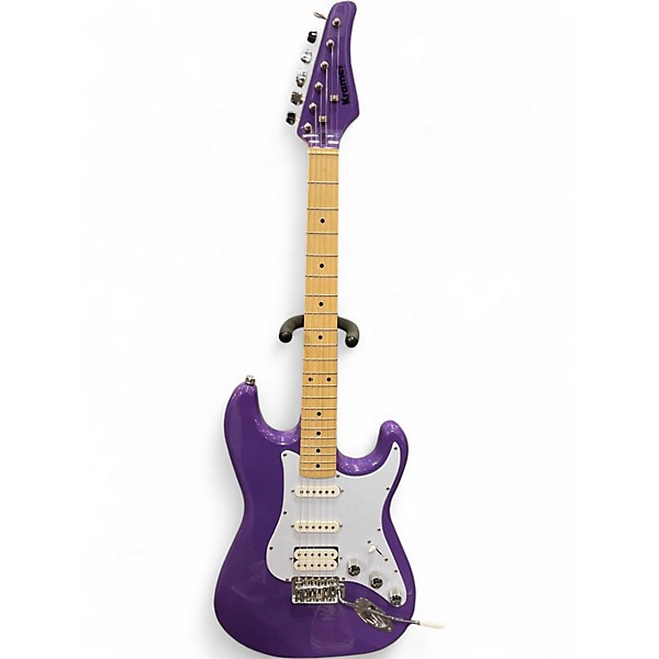 Used Kramer Focus VT211S Purple Solid Body Electric Guitar