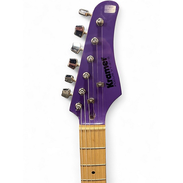Used Kramer Focus VT211S Purple Solid Body Electric Guitar