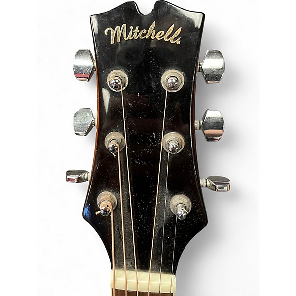Used Mitchell MD100 Natural Acoustic Guitar