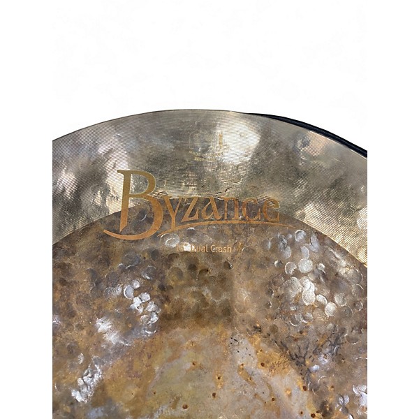 Used MEINL 16in BYZANCE DUAL CRASH Cymbal