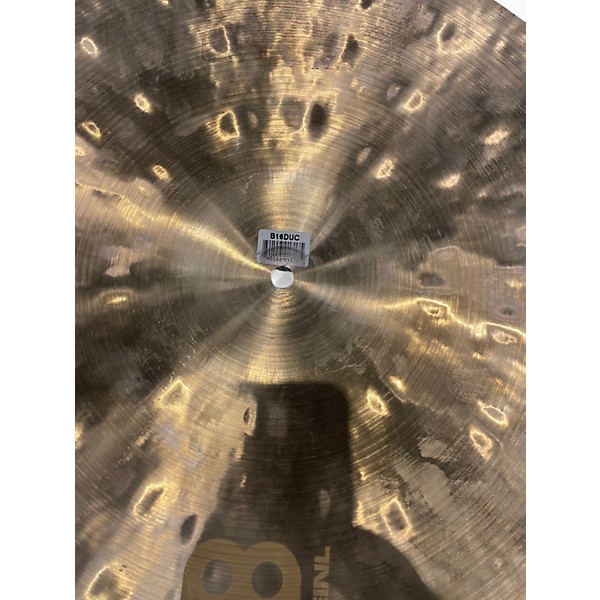 Used MEINL 16in BYZANCE DUAL CRASH Cymbal