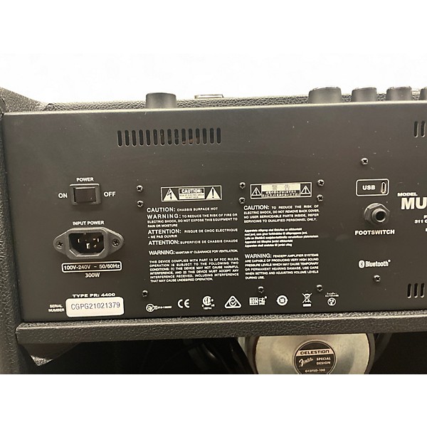 Used Fender GTX100 MUSTANG 1X12 Guitar Combo Amp